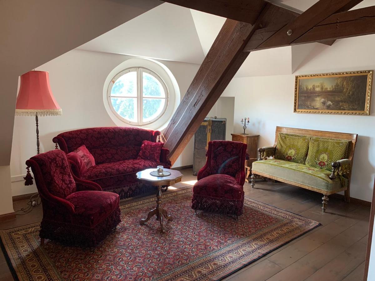 Hotel Garni Schloss Grochwitz Herzberg  Ngoại thất bức ảnh