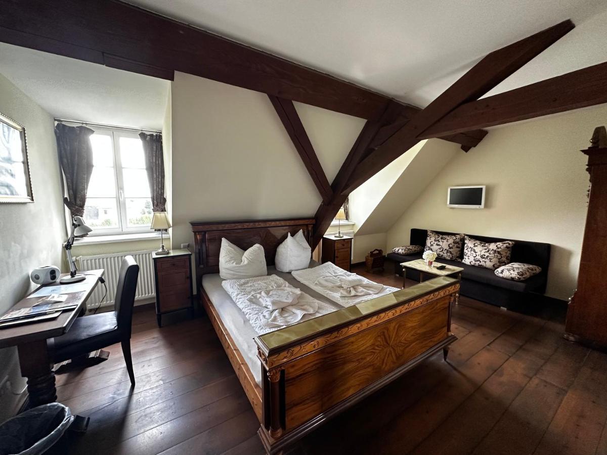 Hotel Garni Schloss Grochwitz Herzberg  Ngoại thất bức ảnh
