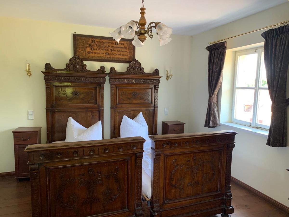 Hotel Garni Schloss Grochwitz Herzberg  Ngoại thất bức ảnh