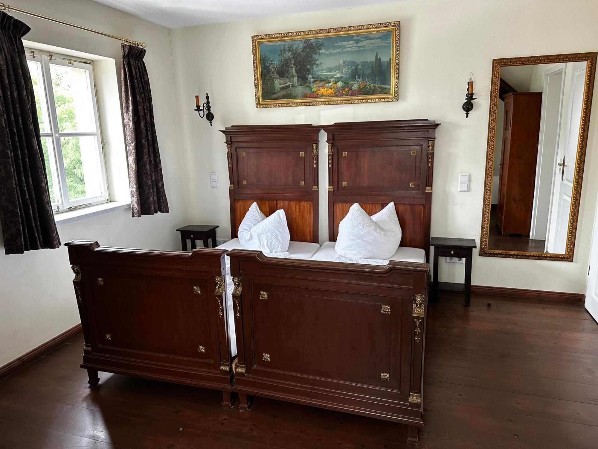Hotel Garni Schloss Grochwitz Herzberg  Ngoại thất bức ảnh